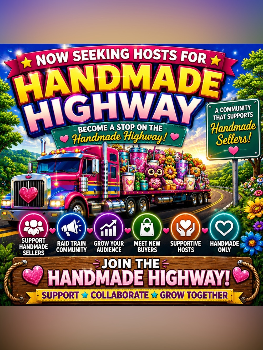 Handmade Highway Host Search